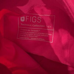 Figs high waisted yola skinny scrub pants